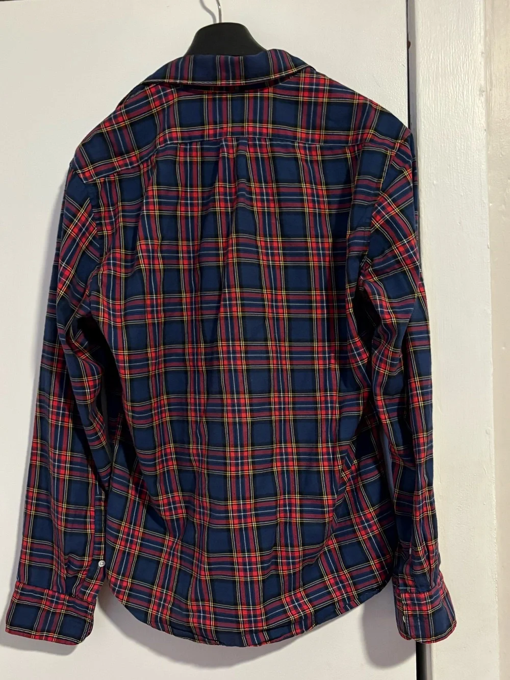 J. Crew Thomas Mason plaid shirt